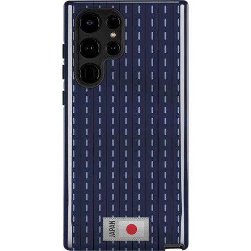 Japan Soccer Flag Galaxy S25 Ultra Impact Case